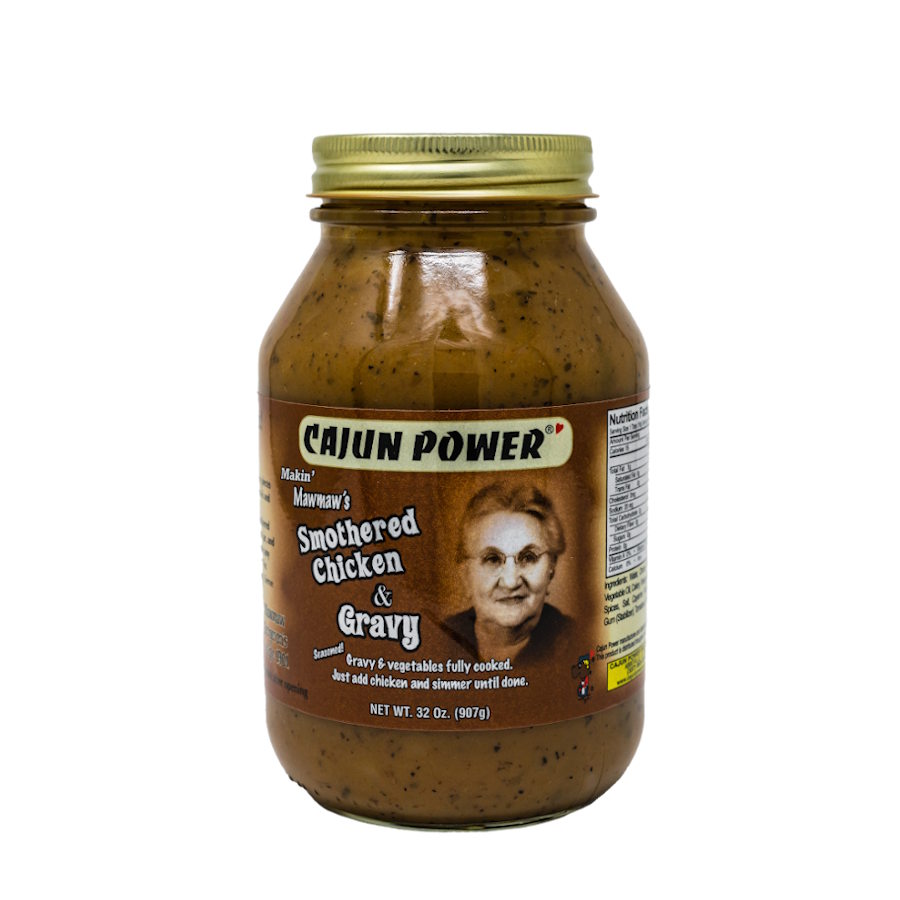 Smothered Chicken & Gravy – Cajun Power